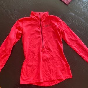 Small Nike runner quarter zip.
